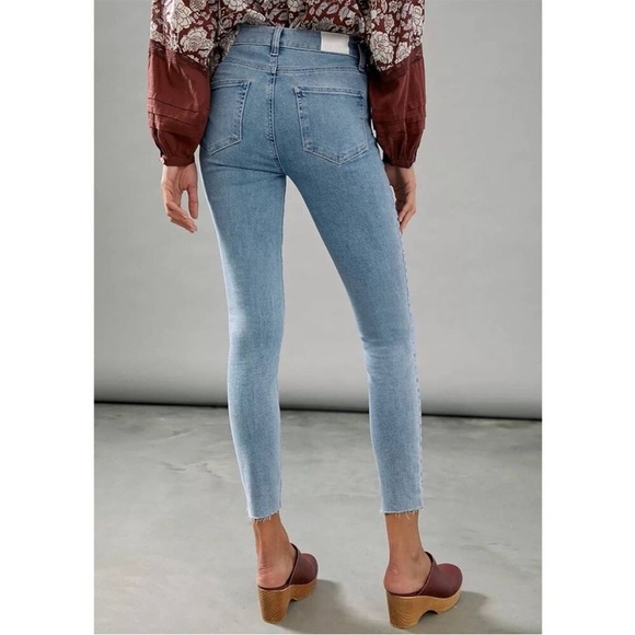 Anthro Paige Hoxton ankle raw hem denim - Picture 2 of 14